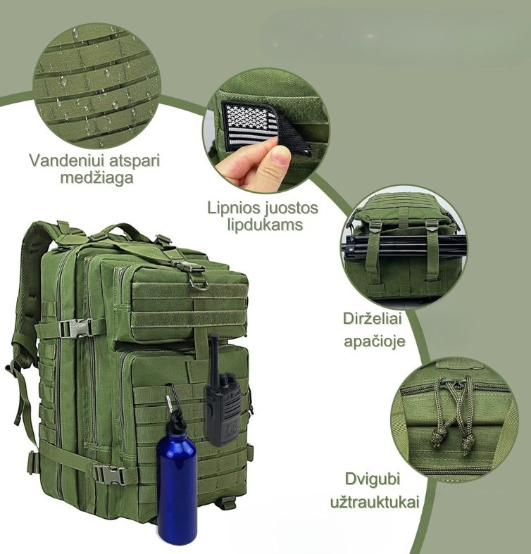 kuprines specifikacijos