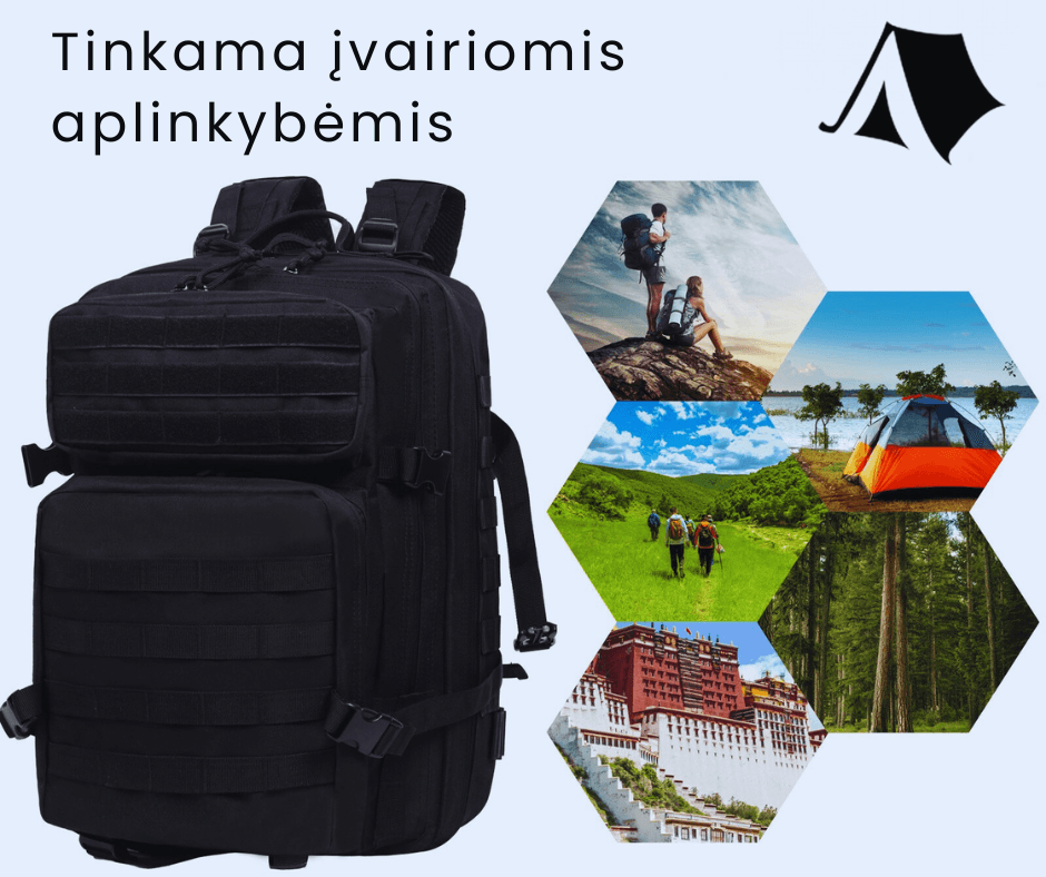 72h išgyvenimo kuprinė 29 tinkama ivairioms palinkybems