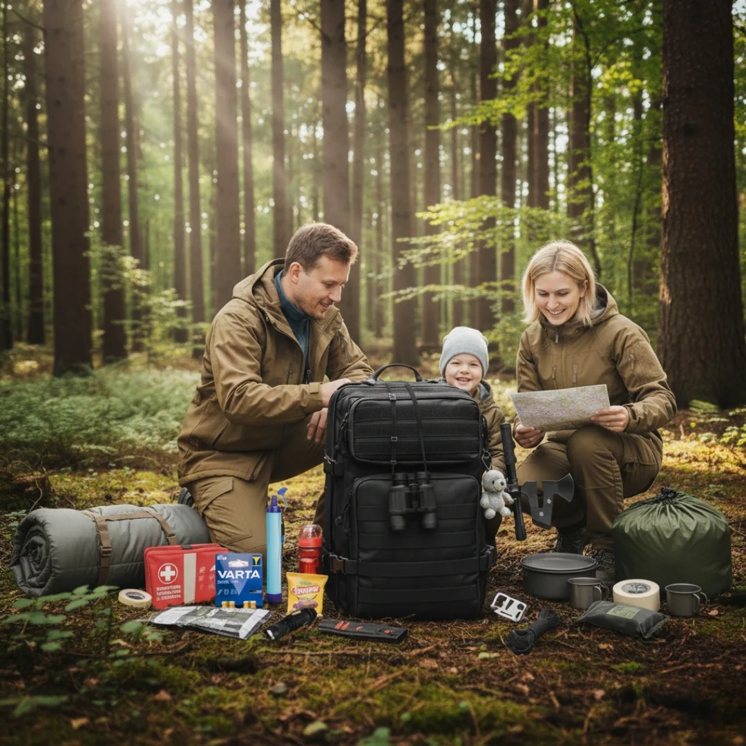 72h išgyvenimo kuprinė šeimai