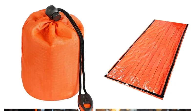 Išvykimo krepšys, išgyvenimo kuprinė🎒 19 Šilumą sulaikanti antklodė