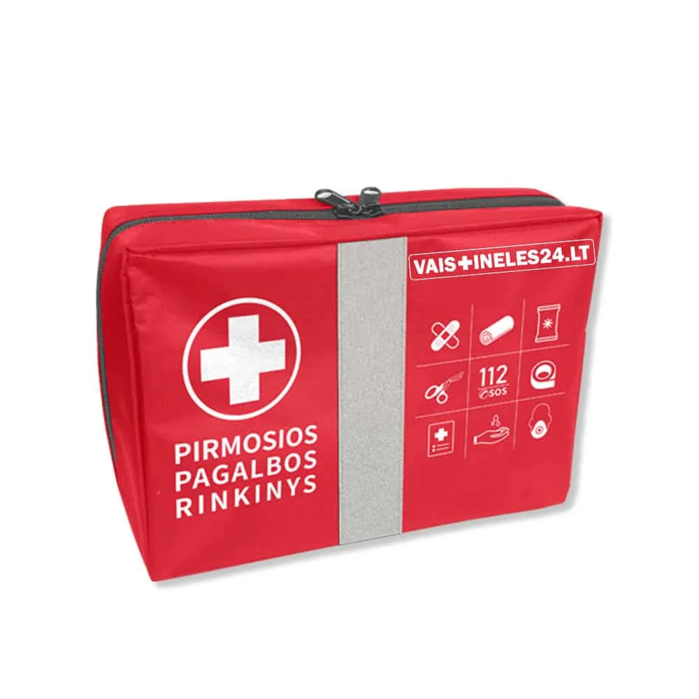 Išvykimo krepšys, išgyvenimo kuprinė🎒 4 Pirmosios pagalbos vaistinėlė